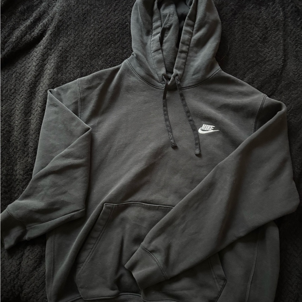Nike Black Sweatshirt Hoodie Classic Athletic Wear